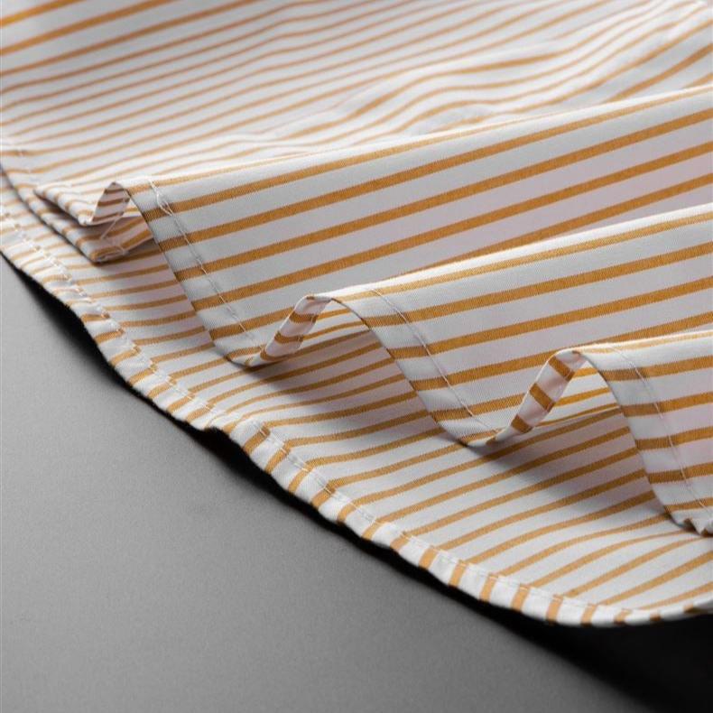 Elliot Pinstripe Dress Shirt — Allyours Closet (view 9)