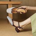 Estelle Braided Heels — Allyours Closet
