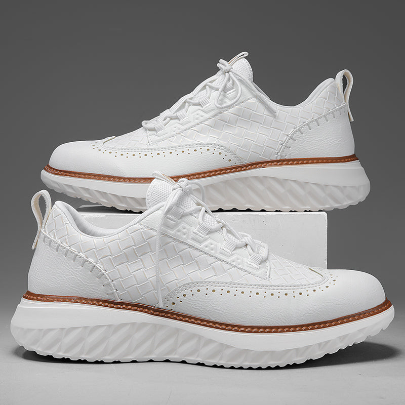 Axis Leather Sneakers — Allyours Closet (view 6)