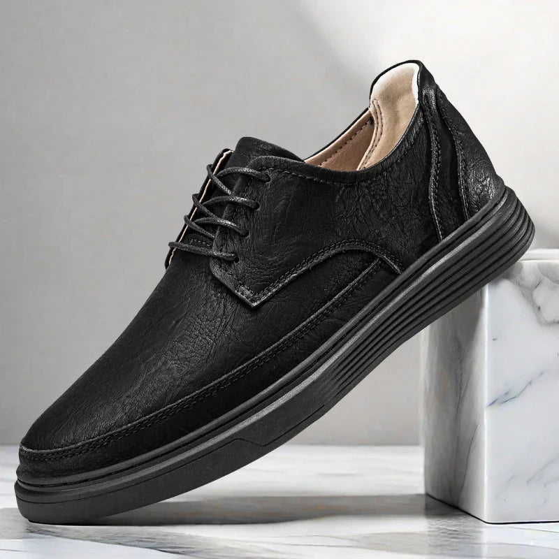 Braymont Classic Leather Shoes — Allyours Closet (view 5)