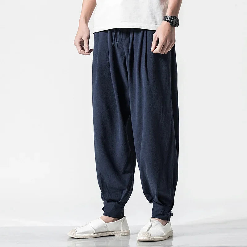 Laguna Linen Joggers — Allyours Closet (view 5)