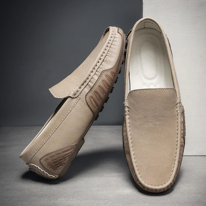 Iman Marco Leather Loafers — Allyours Closet (view 3)