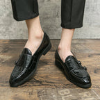 Oliver Crown Leather Loafers — Allyours Closet (view 7)
