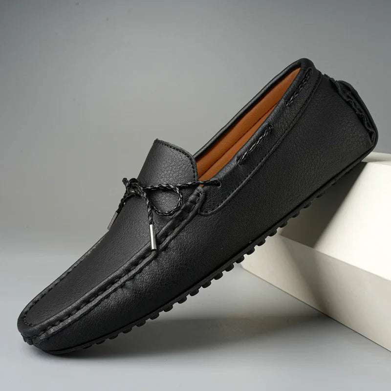 Castello Leather Loafers — Allyours Closet (view 7)