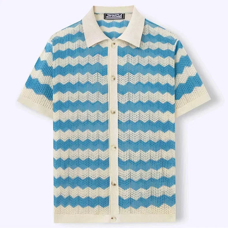 Palmero Knit Button Up — Allyours Closet (view 6)