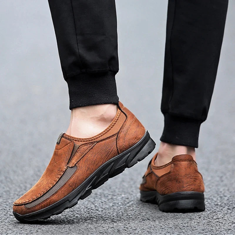 Brayden Leather Loafers — Allyours Closet (view 5)