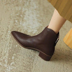 Kensley Leather Boots — Allyours Closet (view 2)