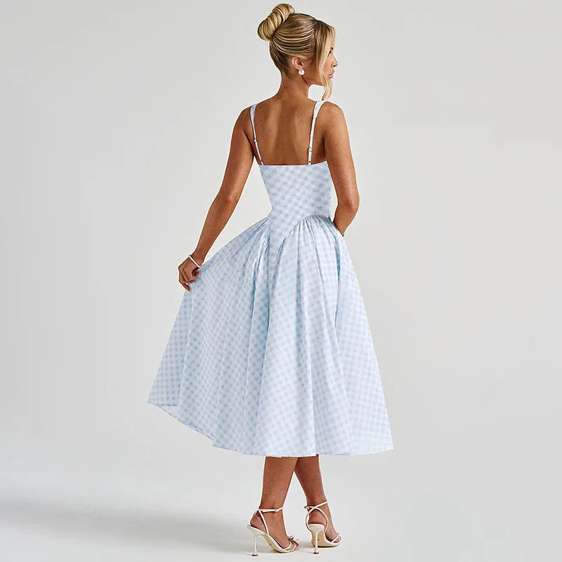 Magnolia Plaid Dress — Allyours Closet (view 9)