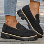 Sora Suede Loafers — Allyours Closet (view 7)