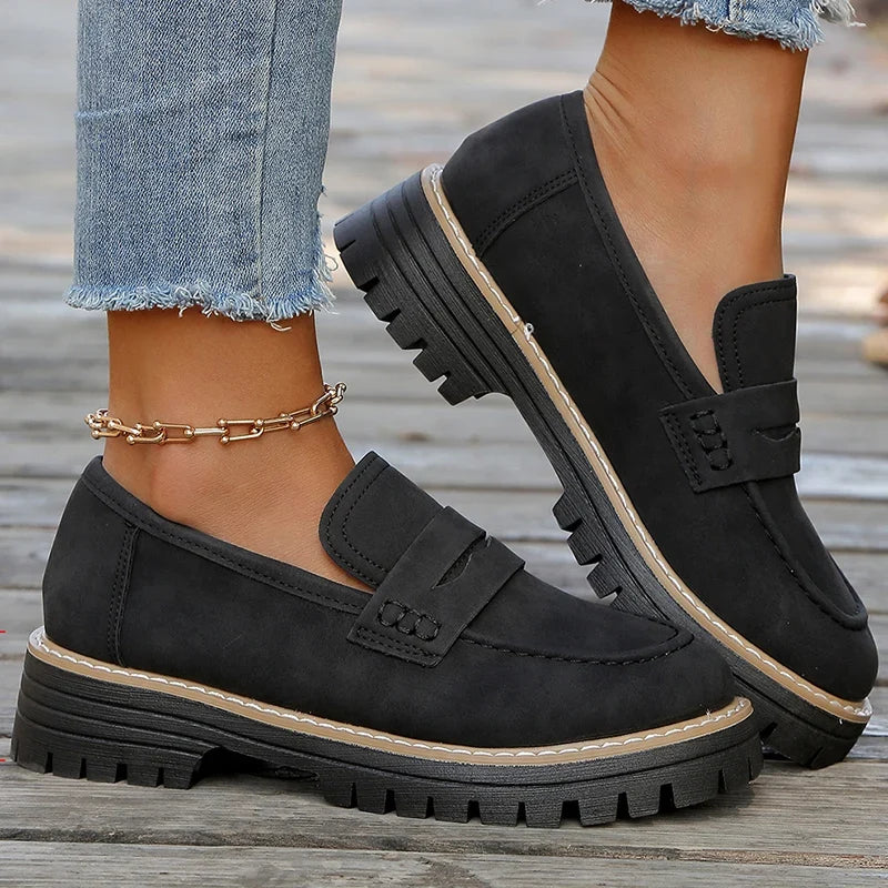 Sora Suede Loafers — Allyours Closet (view 7)