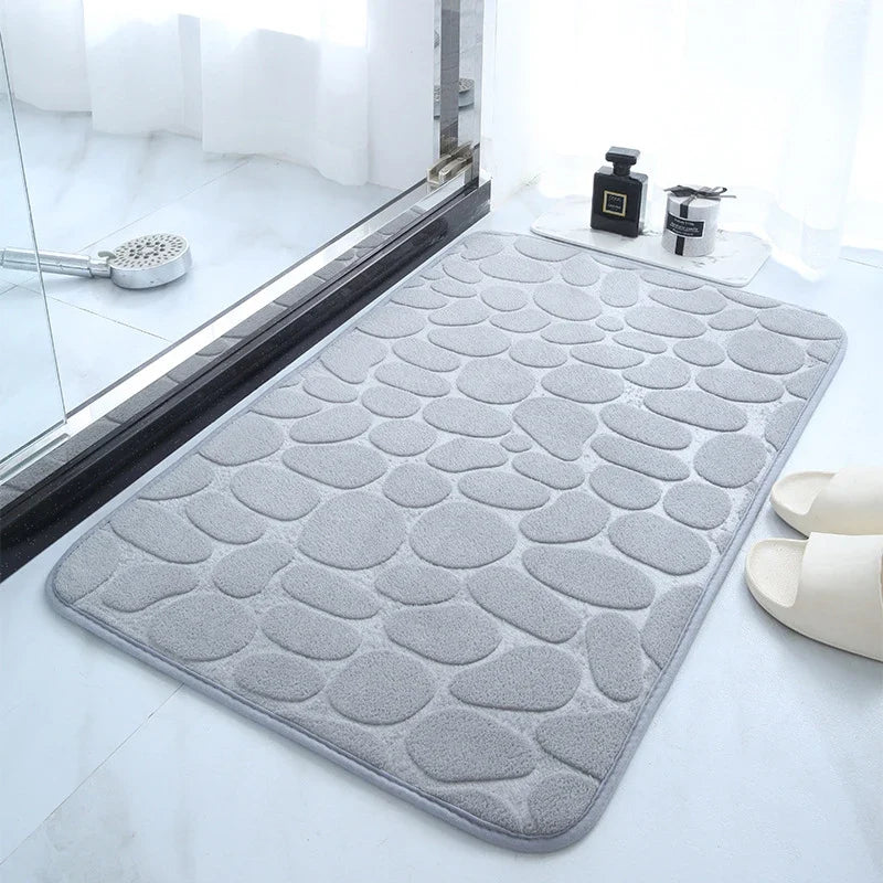 Cobblestone Bath Mat — Allyours Closet (view 2)