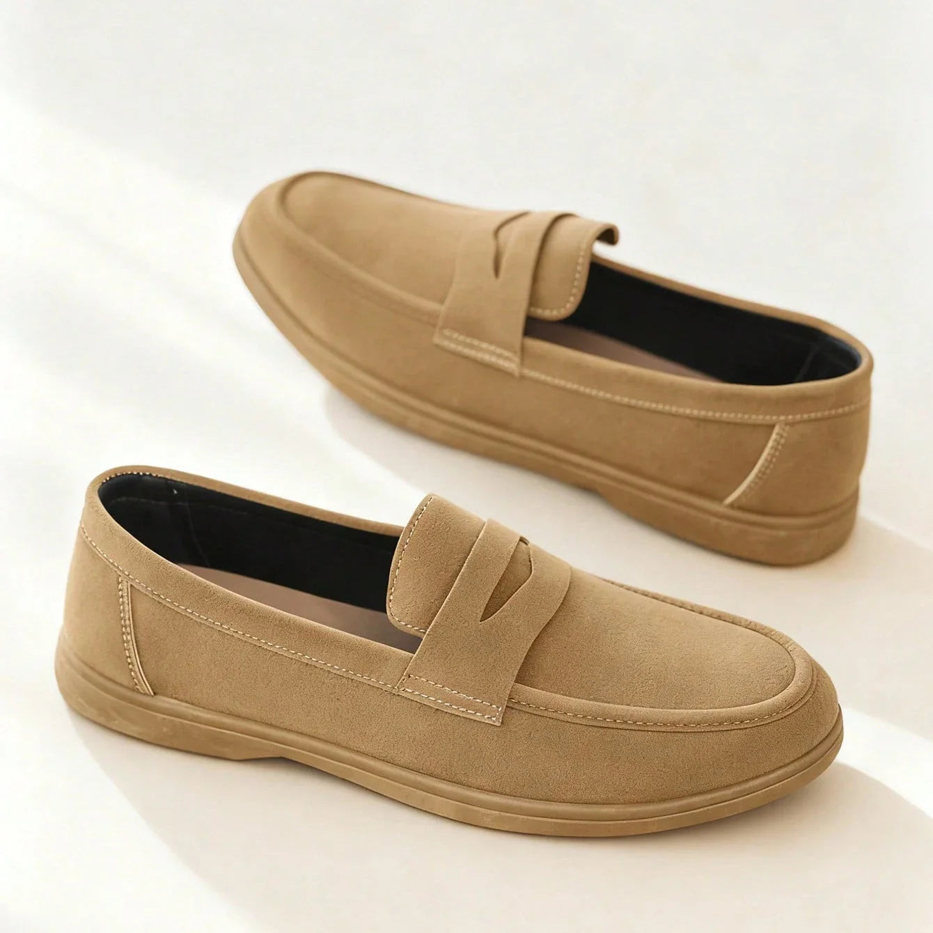 Edward Suede Loafers — Allyours Closet (view 2)