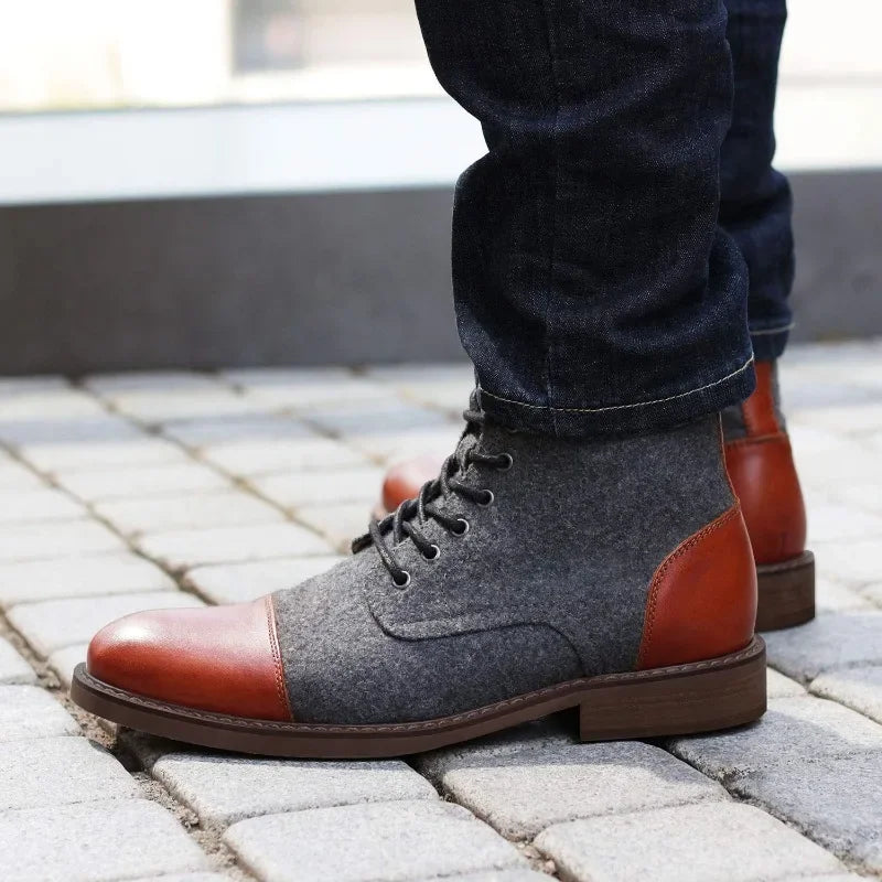 Montagne Patchwork Boots — Allyours Closet
