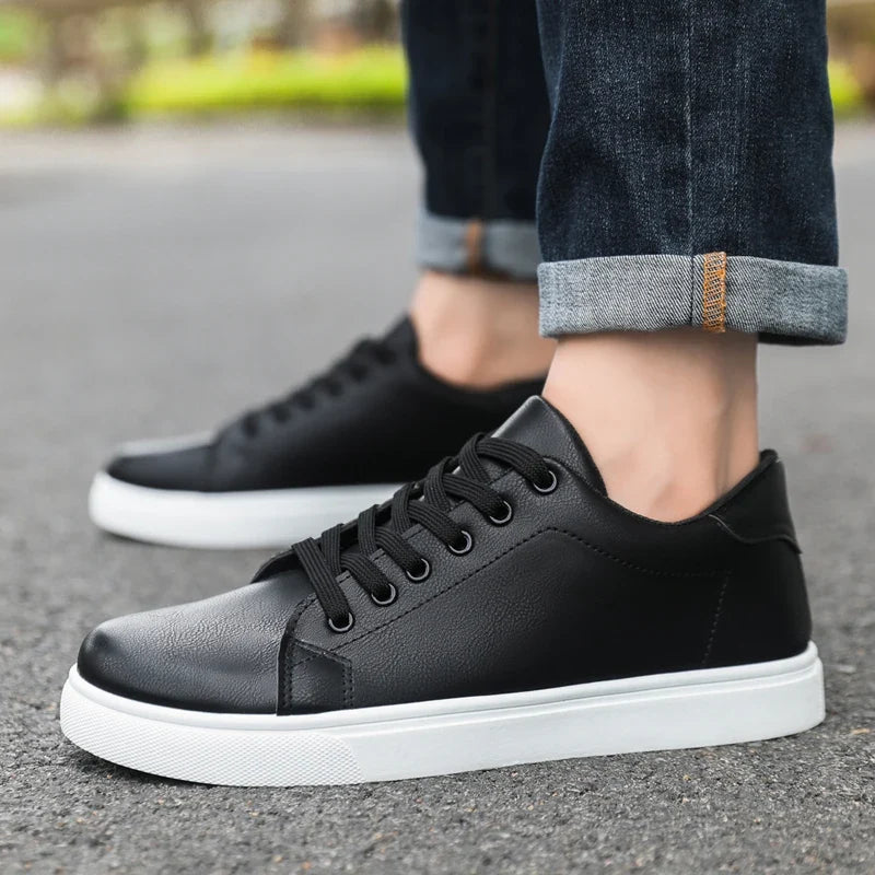 Marcello Leather Sneakers — Allyours Closet (view 6)