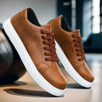 Marcello Leather Sneakers — Allyours Closet (view 4)
