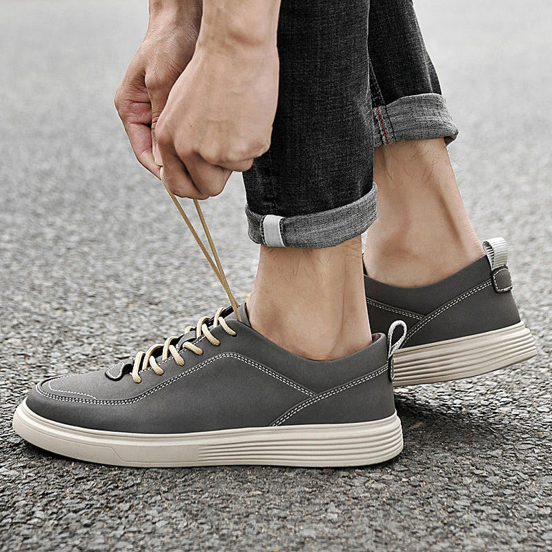 Vincenzo Leather Sneakers — Allyours Closet (view 6)