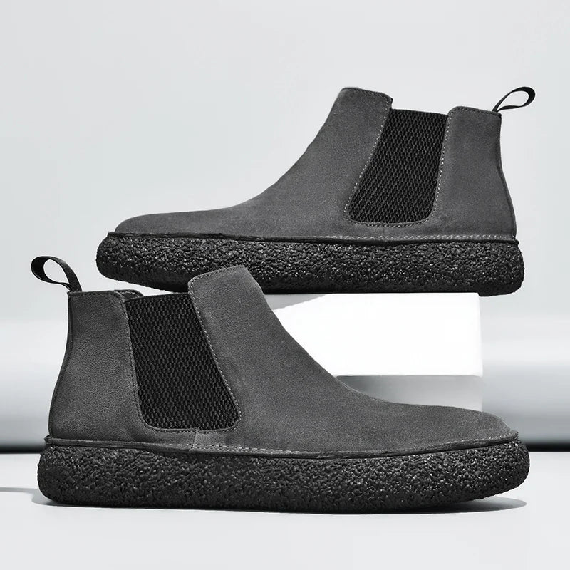 Canyon Suede Chelsea Boots — Allyours Closet (view 4)