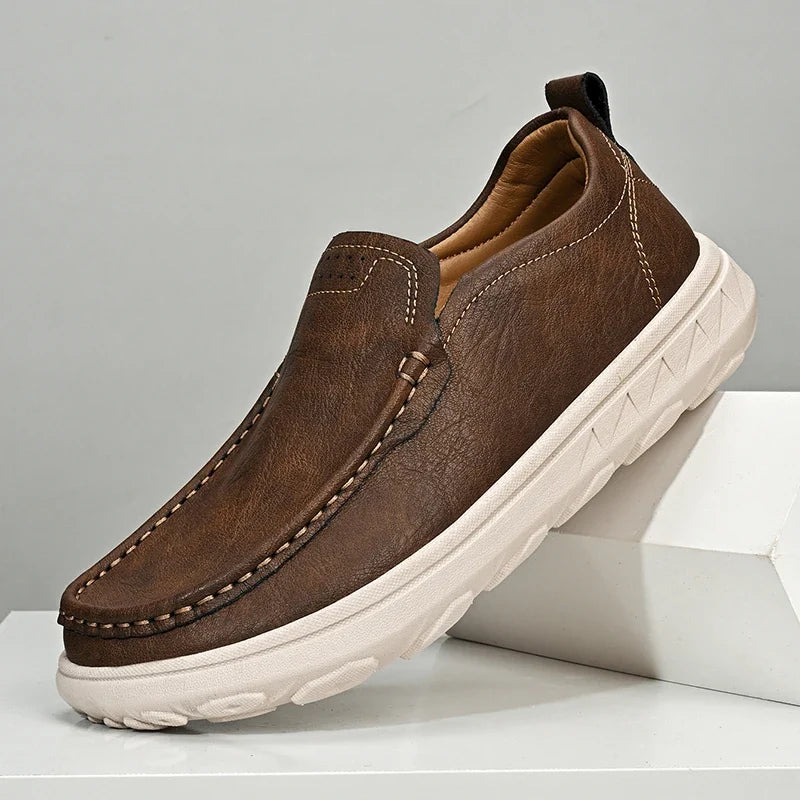 Cortell Leather Loafers — Allyours Closet