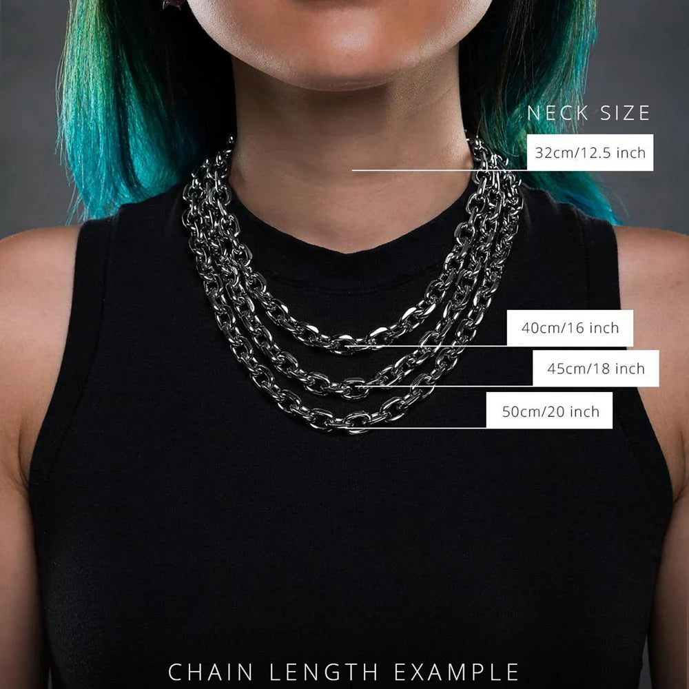 Cronus Chainlink Necklace — Allyours Closet (view 5)