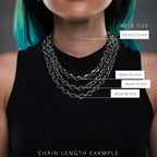 Cronus Chainlink Necklace — Allyours Closet (view 5)