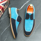 Luciano Suede Dress Shoes — Allyours Closet (view 4)
