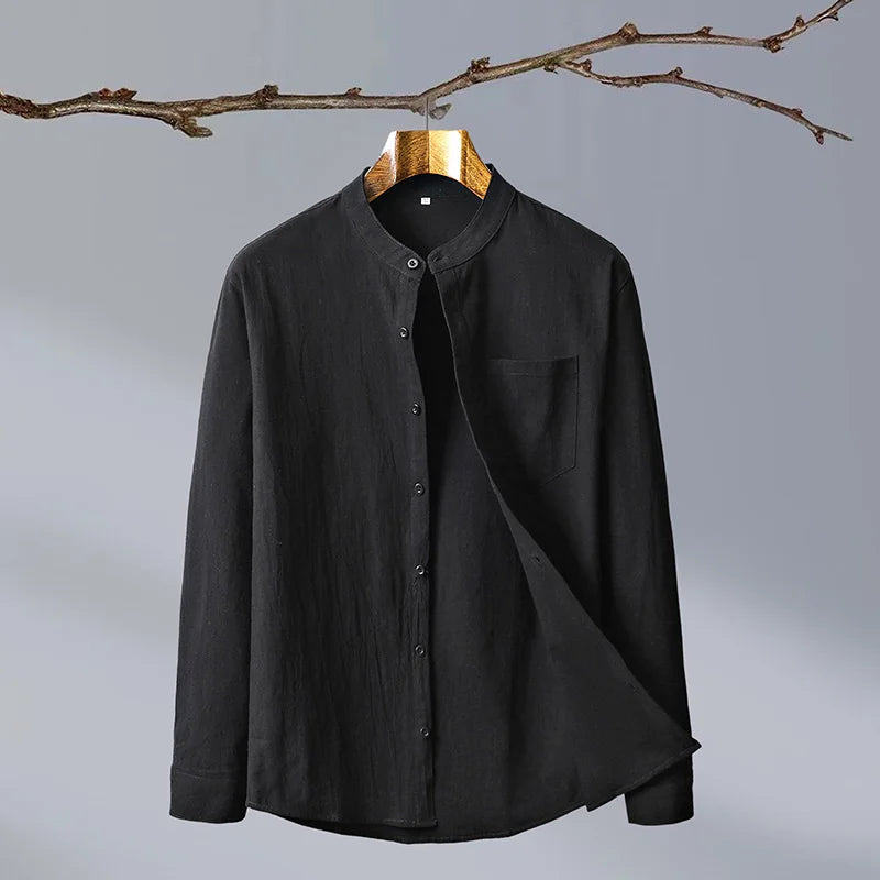 Portland Linen Shirt — Allyours Closet (view 7)