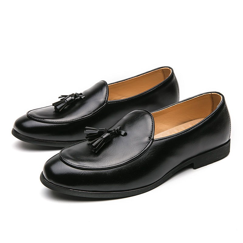 Raffaello Leather Loafers — Allyours Closet (view 9)