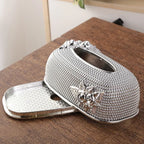 Rosetta Bloom Tissue Box Holder — Allyours Closet (view 4)