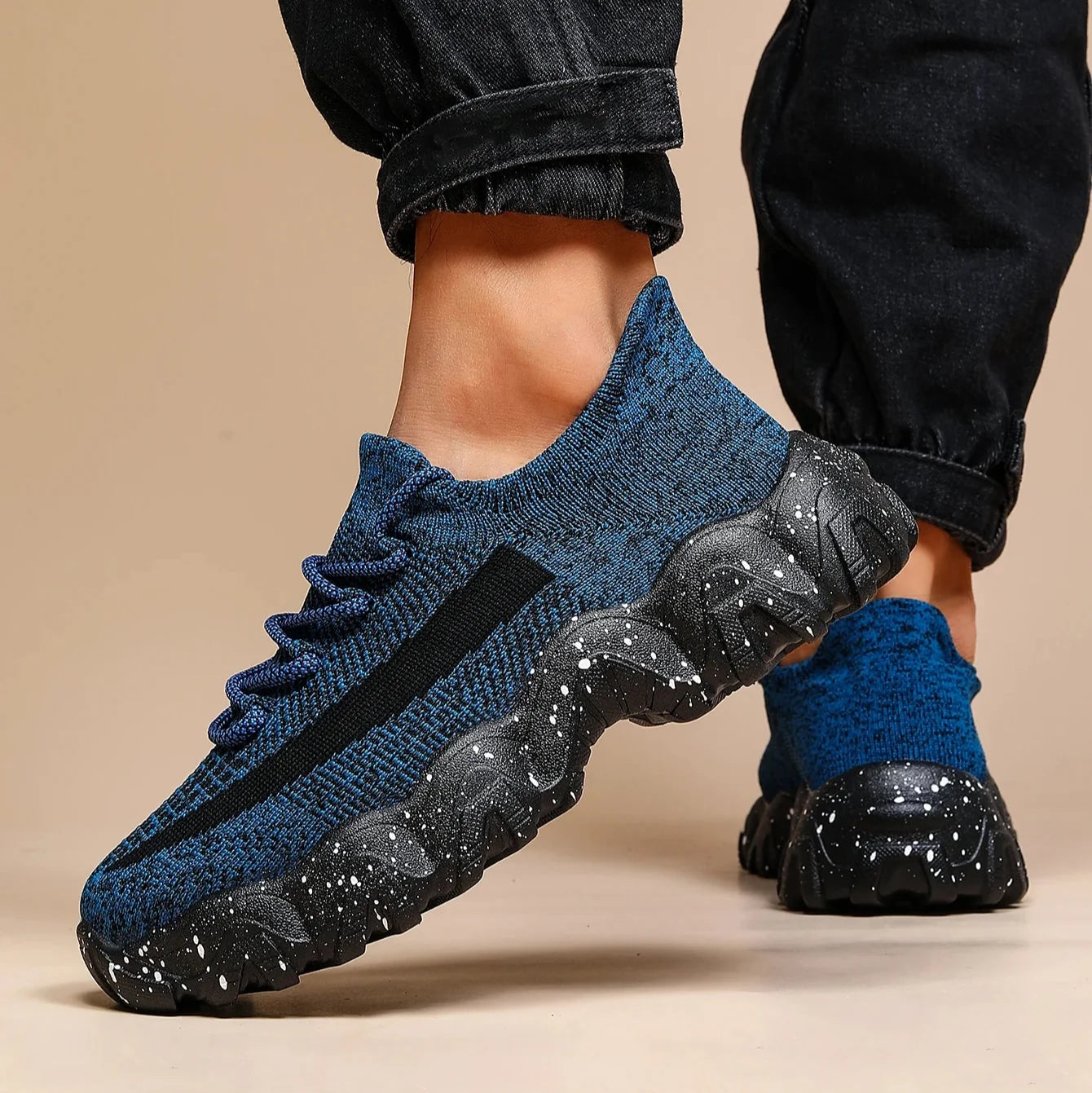 Drifter Knit Sneakers — Allyours Closet (view 3)