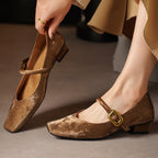 Velora Velvet Heels — Allyours Closet (view 3)
