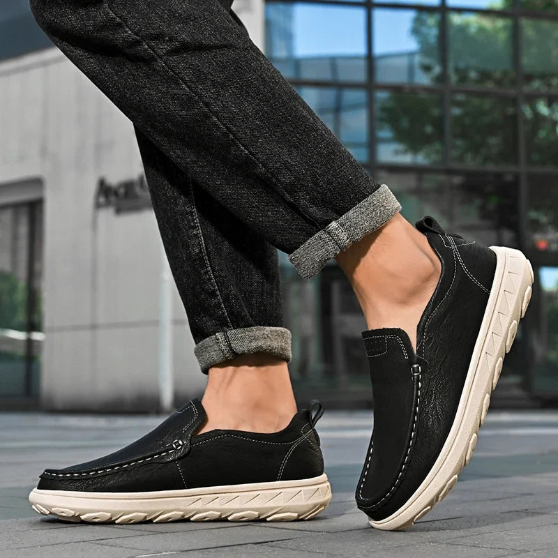 Cortell Leather Loafers — Allyours Closet (view 8)