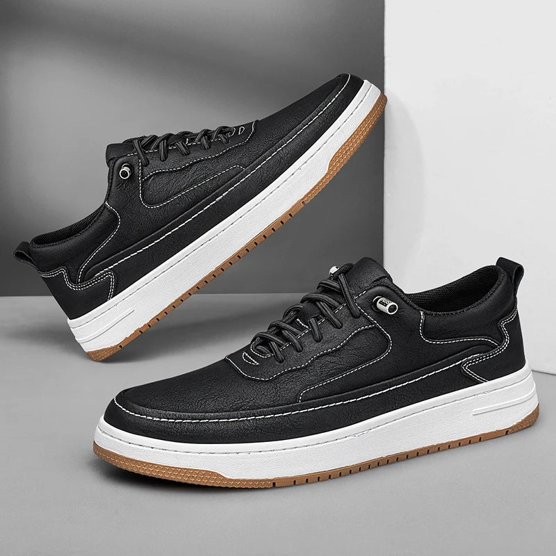 Deimos Leather Sneakers — Allyours Closet