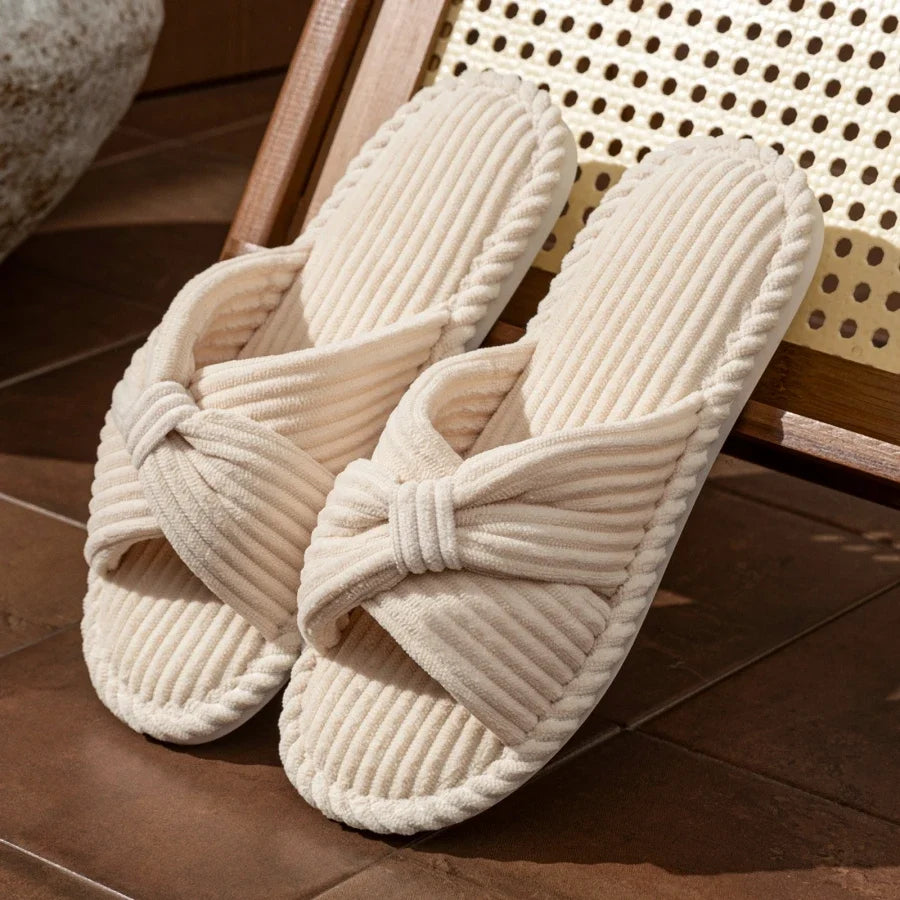 Fiora Plush Slippers — Allyours Closet