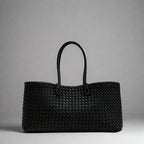 Daria Woven Leather Handbag — Allyours Closet (view 7)