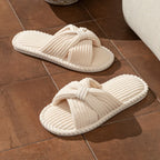 Fiora Plush Slippers — Allyours Closet (view 3)