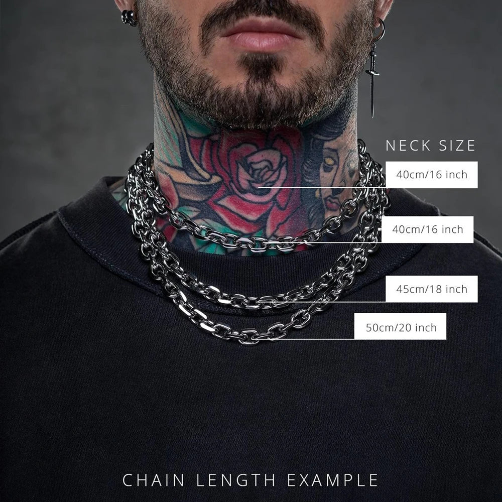 Cronus Chainlink Necklace — Allyours Closet (view 4)