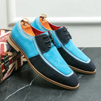 Luciano Suede Dress Shoes — Allyours Closet (view 3)