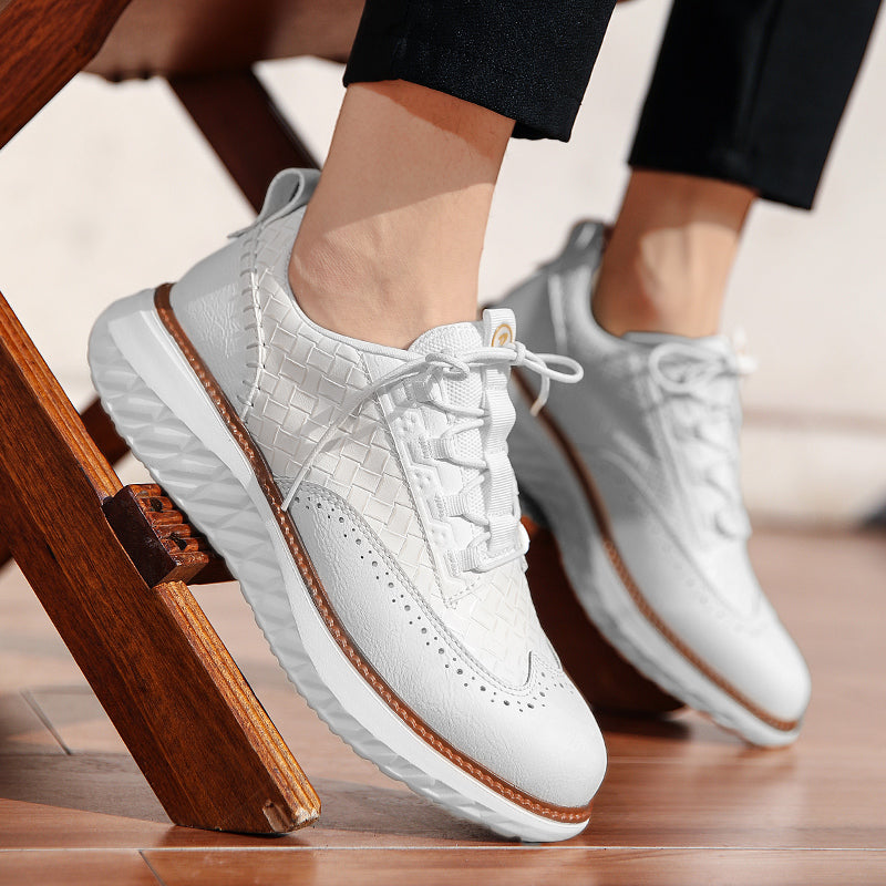 Axis Leather Sneakers — Allyours Closet (view 7)