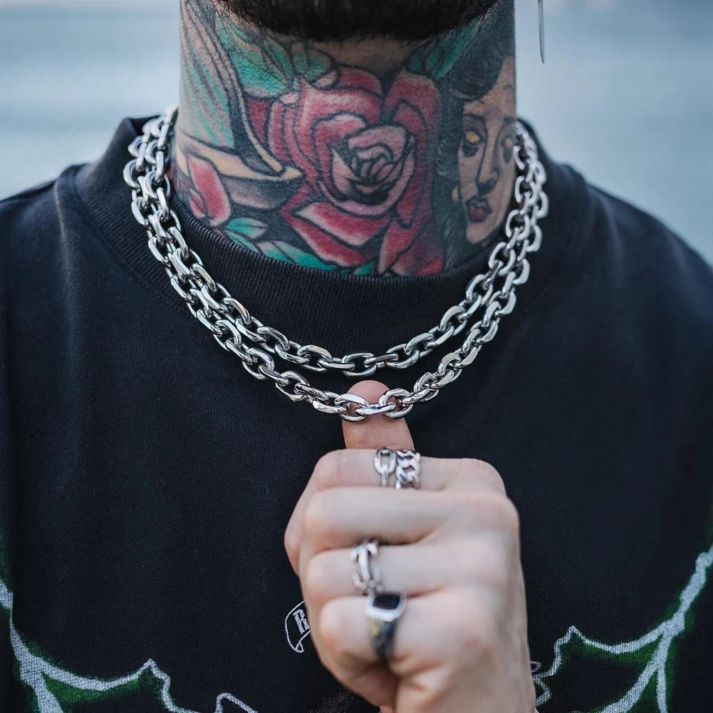 Cronus Chainlink Necklace — Allyours Closet (view 2)