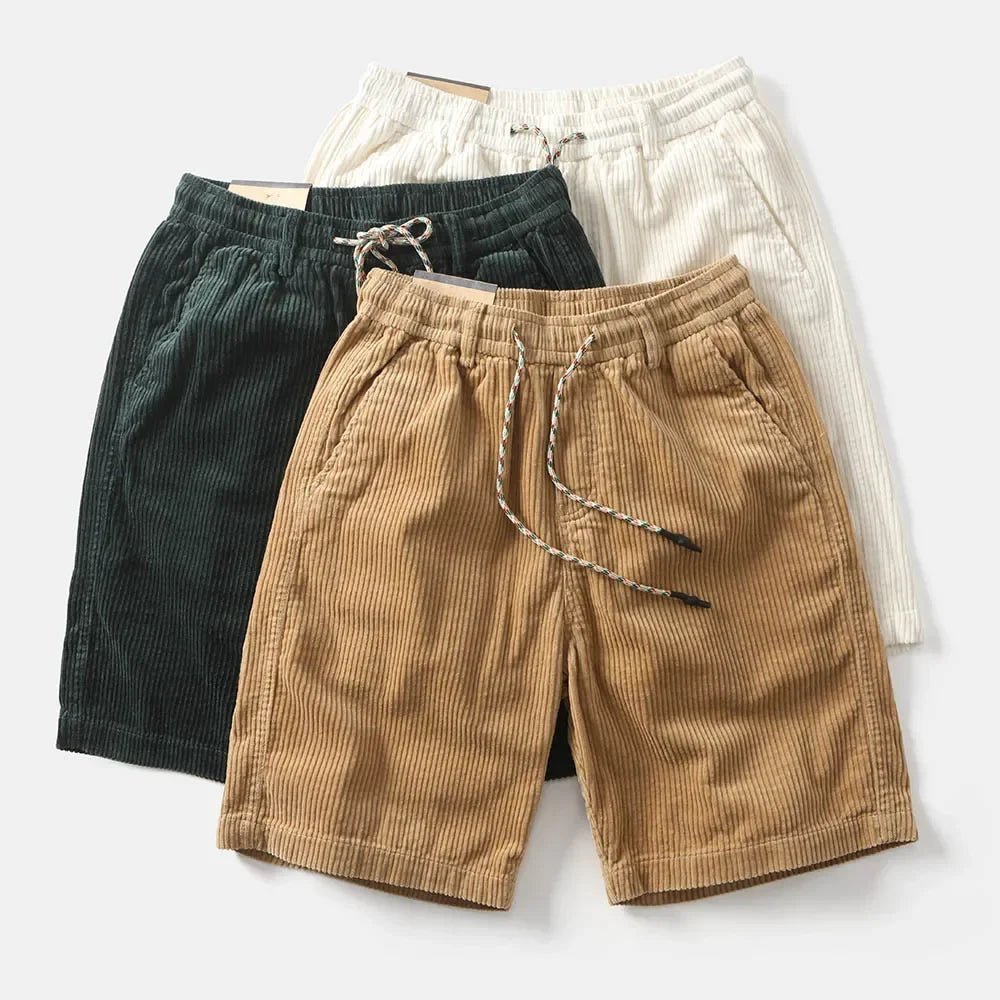 Ridgefield Corduroy Shorts — Allyours Closet