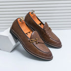 Portside Leather Loafers — Allyours Closet