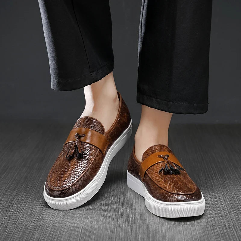Vandro Leather Loafers — Allyours Closet (view 2)