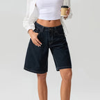 90's Low Rise Jean Shorts — Allyours Closet (view 9)