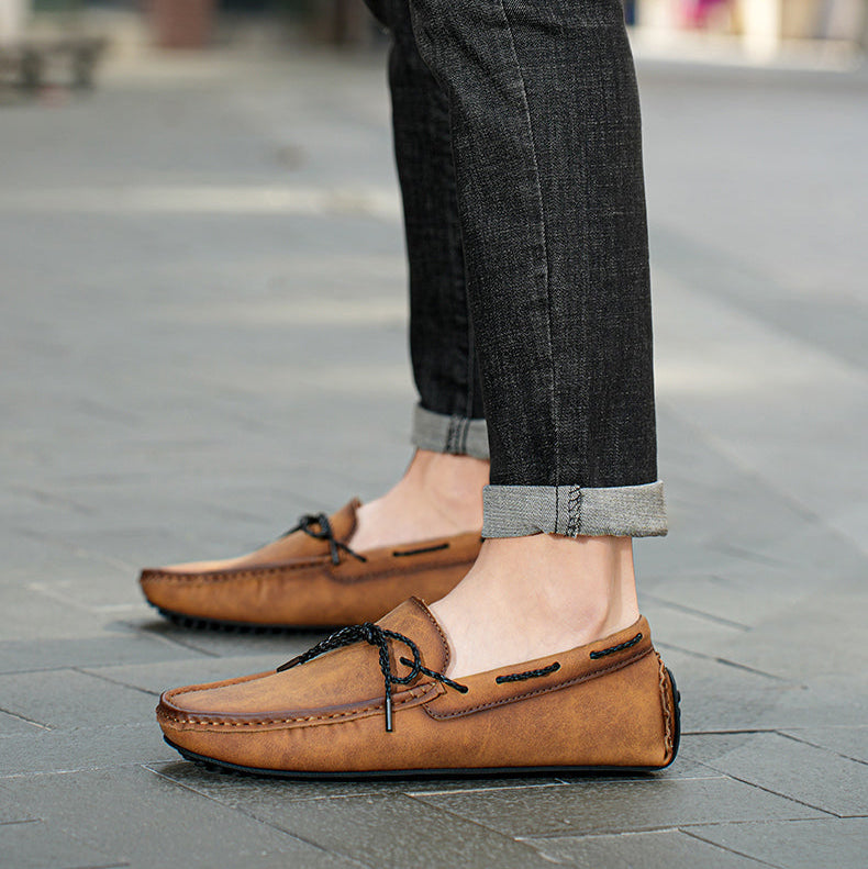 Castello Leather Loafers — Allyours Closet (view 5)