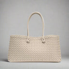 Daria Woven Leather Handbag — Allyours Closet (view 8)
