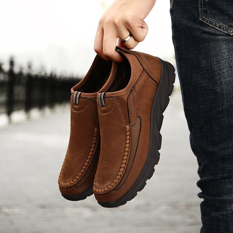Brayden Leather Loafers — Allyours Closet