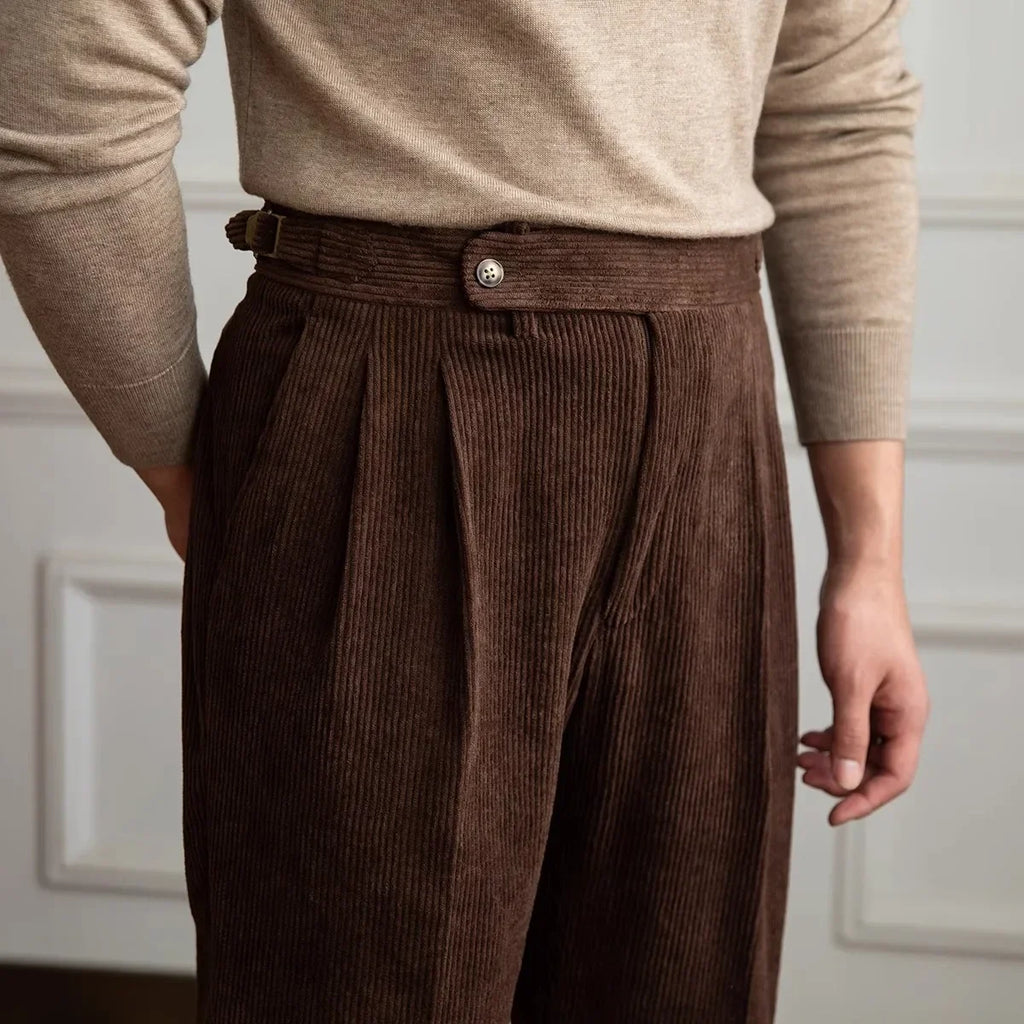 Stratton Corduroy Trousers — Allyours Closet (view 8)