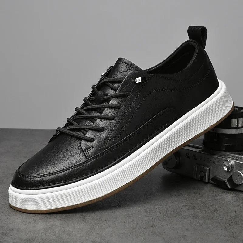 Rowan Leather Sneakers — Allyours Closet (view 7)