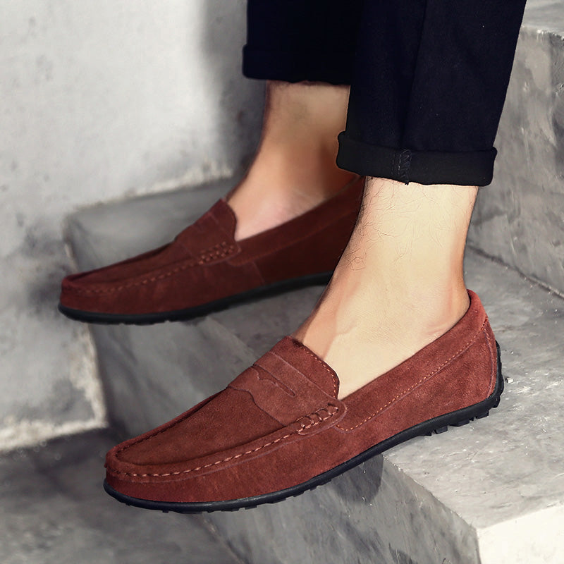 Walden Suede Loafers — Allyours Closet (view 6)