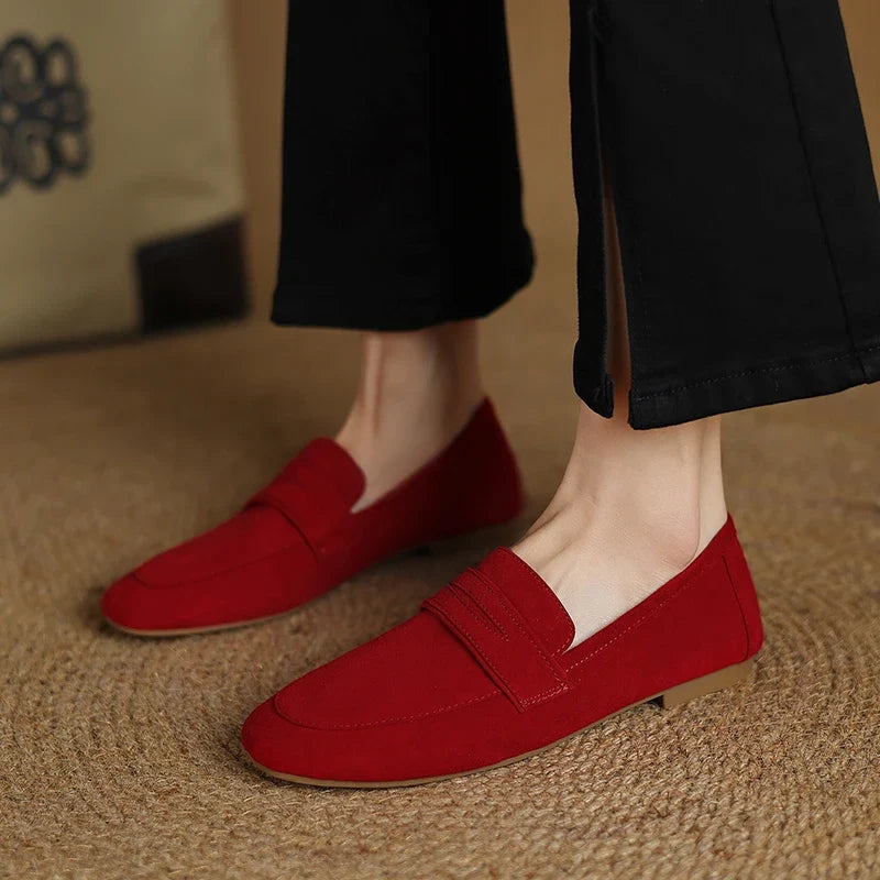 Rosella Suede Loafers — Allyours Closet (view 4)